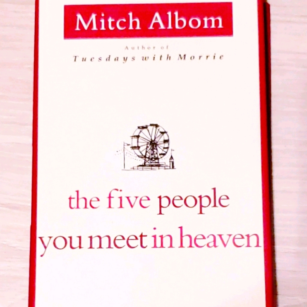 The five people you meet in heaven by Mitch Albom